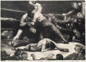 A Knockout, George Bellows 1921