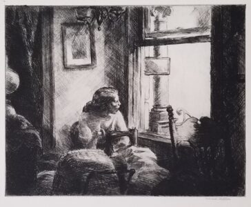 Edward Hopper, East Side Interior