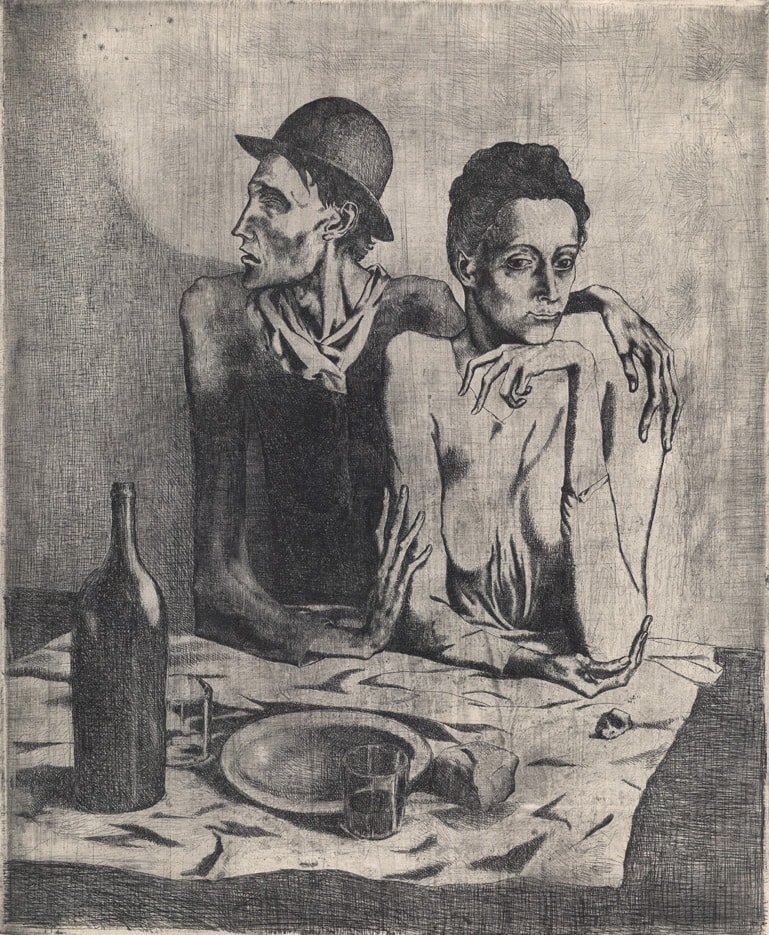 Picasso_Le_Repas_Frugal