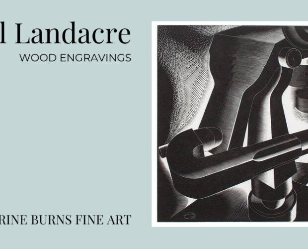 Cover image for digital catalogue of Paul Landacre Wood Engravings for sale.